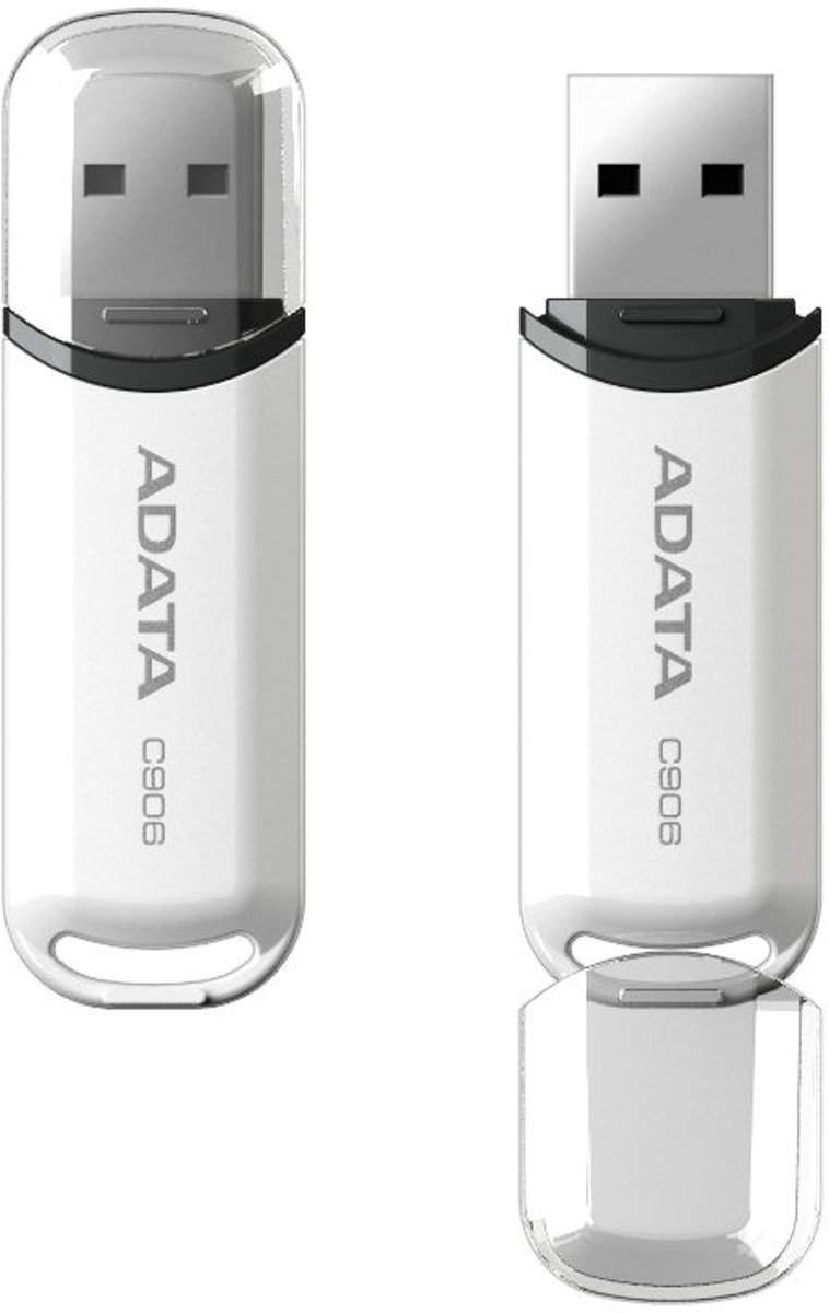 ADATA Classic USB 2.0 C906 - USB-stick - 16 GB Wit