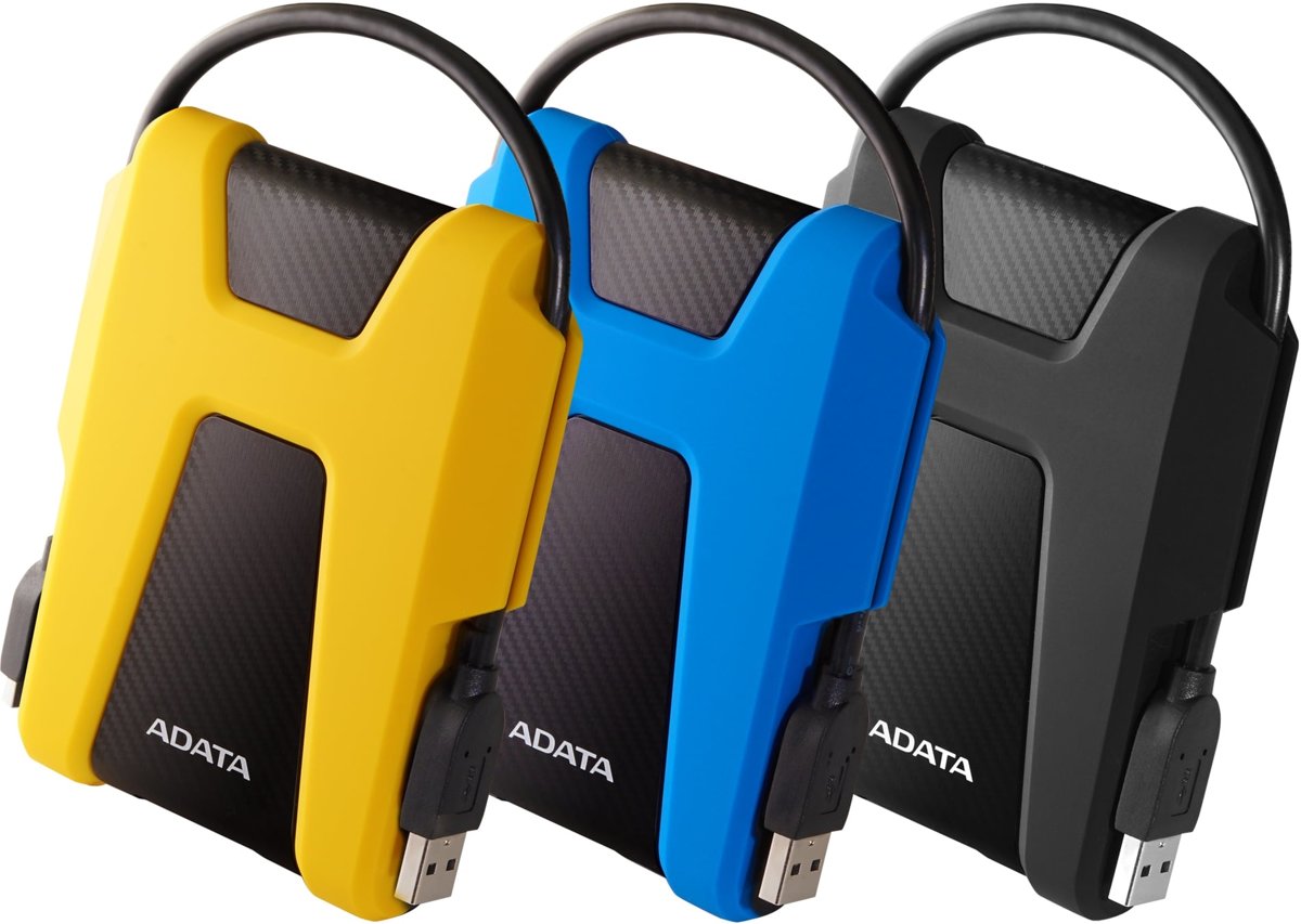 ADATA HD680 externe harde schijf 1000 GB (1TB) Geel