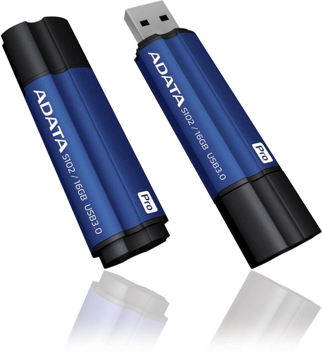 ADATA Superior S102 Pro - USB-stick - 16 GB Blauw