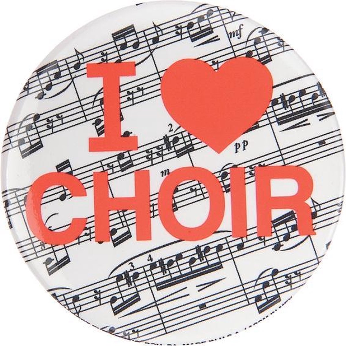 Button I Love Choir