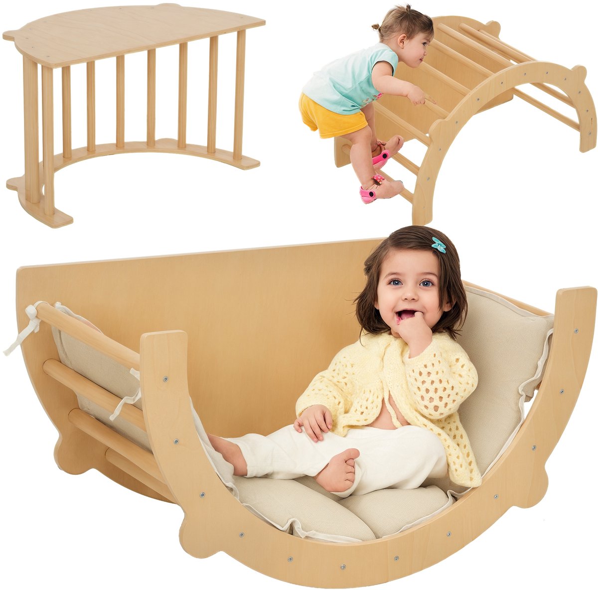     voor kinderen Grenenhout, multiplex 90L x 52B x 50H cm Natuurhout