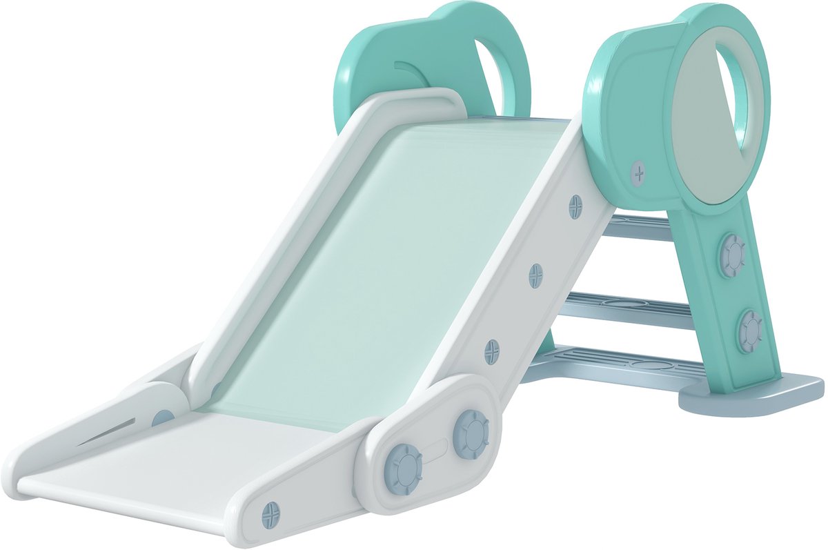   kinderglijbaan - antislipladder - opvouwbaar - groen