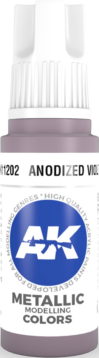 Anodized Violet Acrylic Modelling Color - 17ml - AK-11202