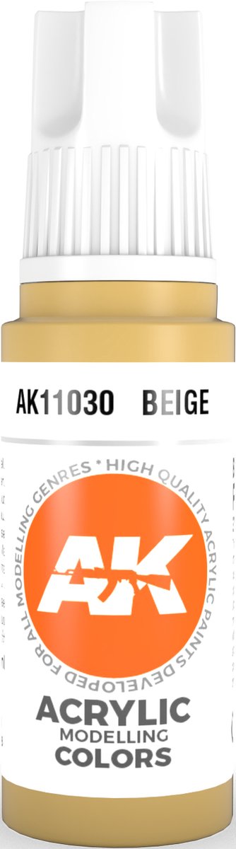 Beige Acrylic Modelling Color - 17ml - AK-11030