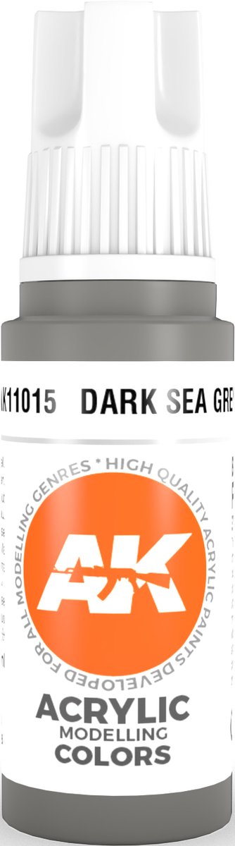 Dark Sea Grey Acrylic Modelling Color - 17ml - AK-11015