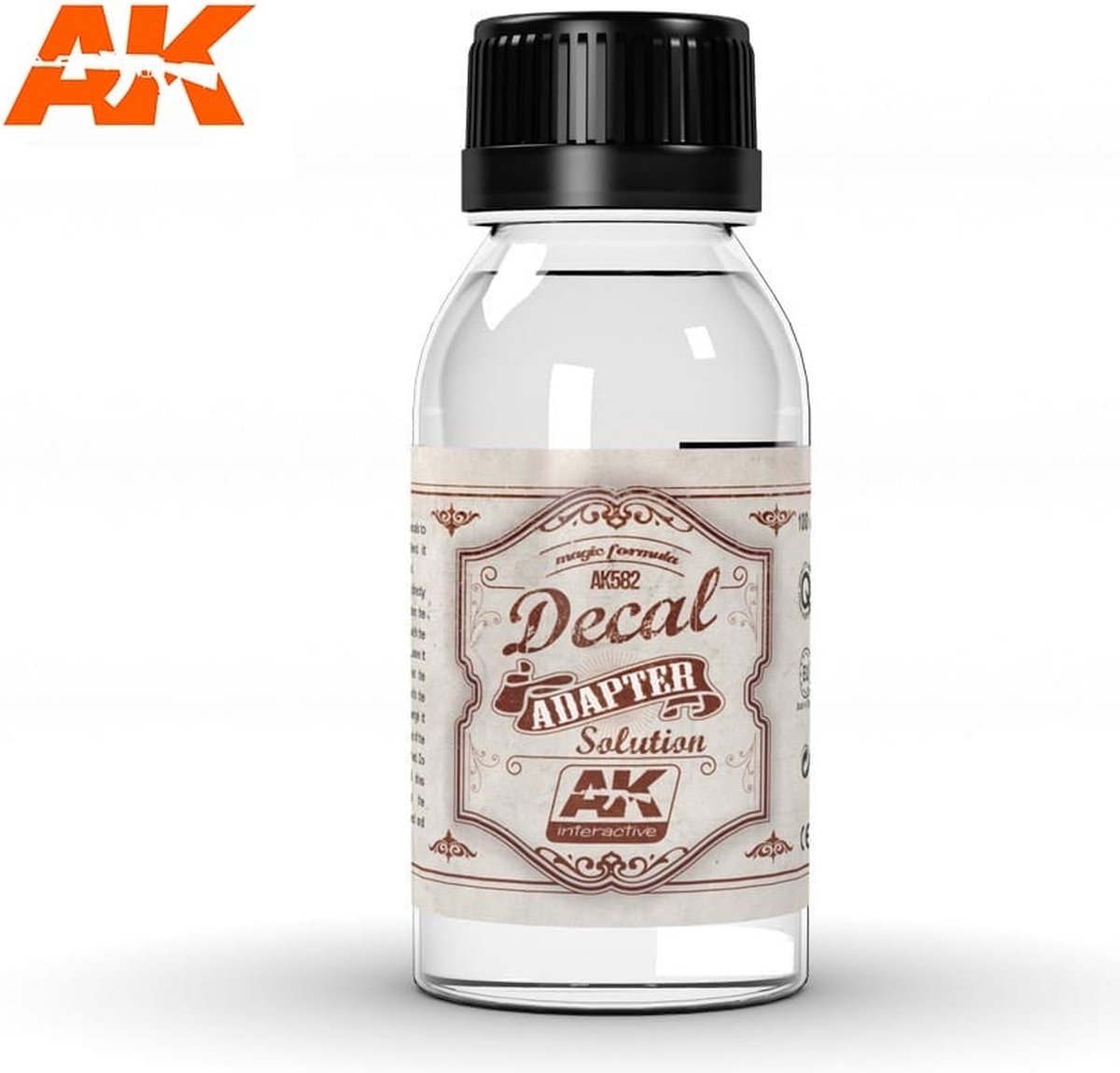 Decal Adapter Solution - 100ml - AK-Interactive - AK-582