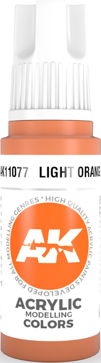 Light Orange Acrylic Modelling Color - 17ml - AK-11077