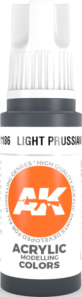 Light Prussian Blue Acrylic Modelling Color - 17ml - AK-11186