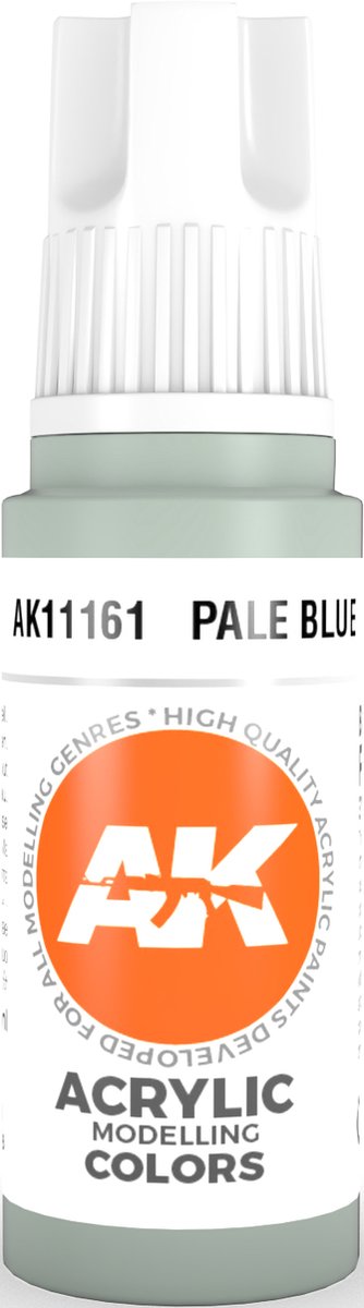 Pale Blue Acrylic Modelling Color - 17ml - AK-11161