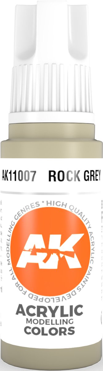 Rock Grey Acrylic Modelling Color - 17ml - AK-11007