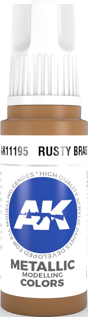 Rusty Brass Acrylic Modelling Color - 17ml - AK-11195