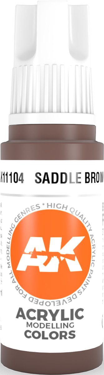 Saddle Brown Acrylic Modelling Color - 17ml - AK-11104