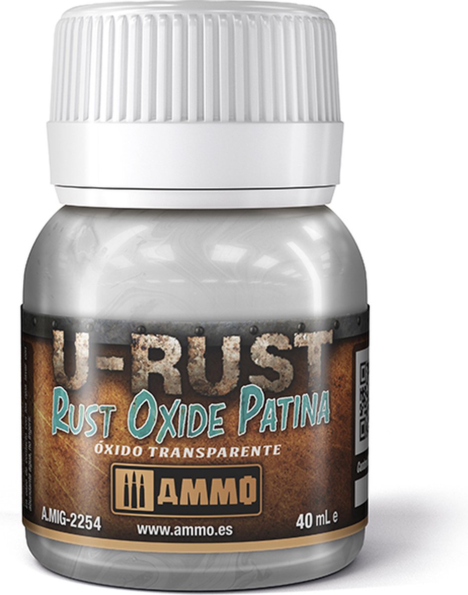 AMMO MIG 2254 U-Rust Rust Oxide Patina - 40ml Effecten potje