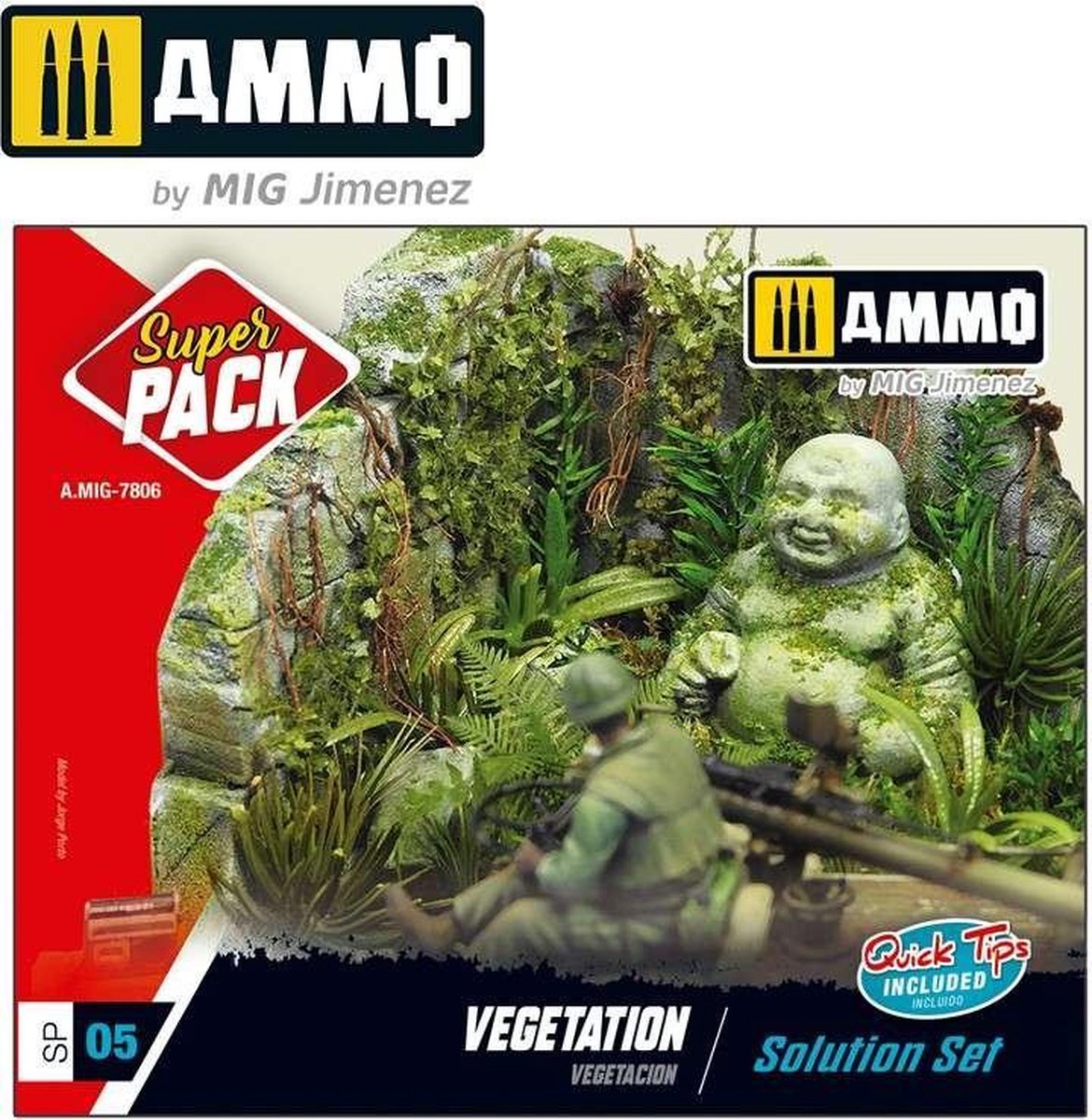 AMMO MIG 7806 Super Pack Vegetation - Solution Set Effecten set