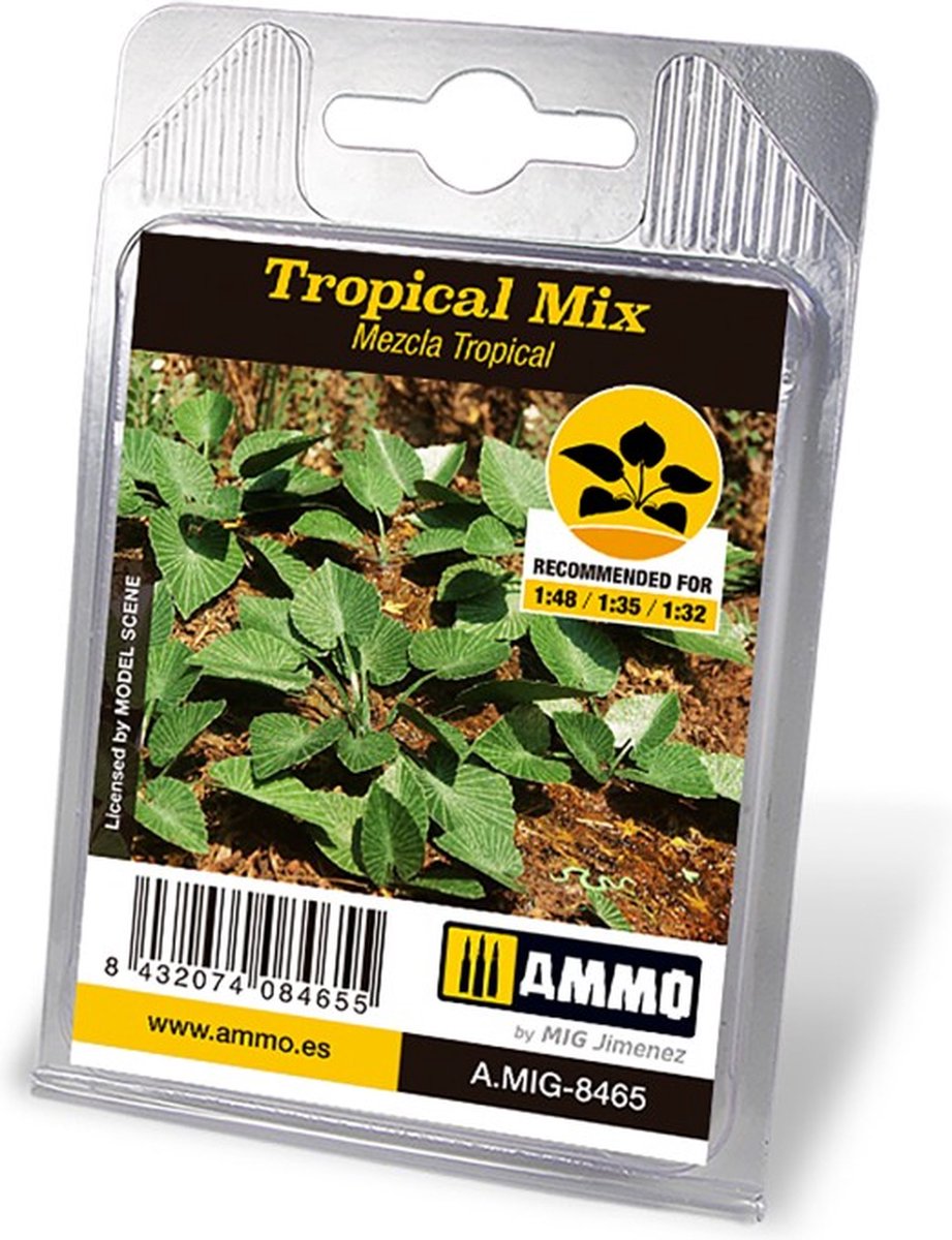 AMMO MIG 8465 Tropical Mix Flowers Kunstgroen