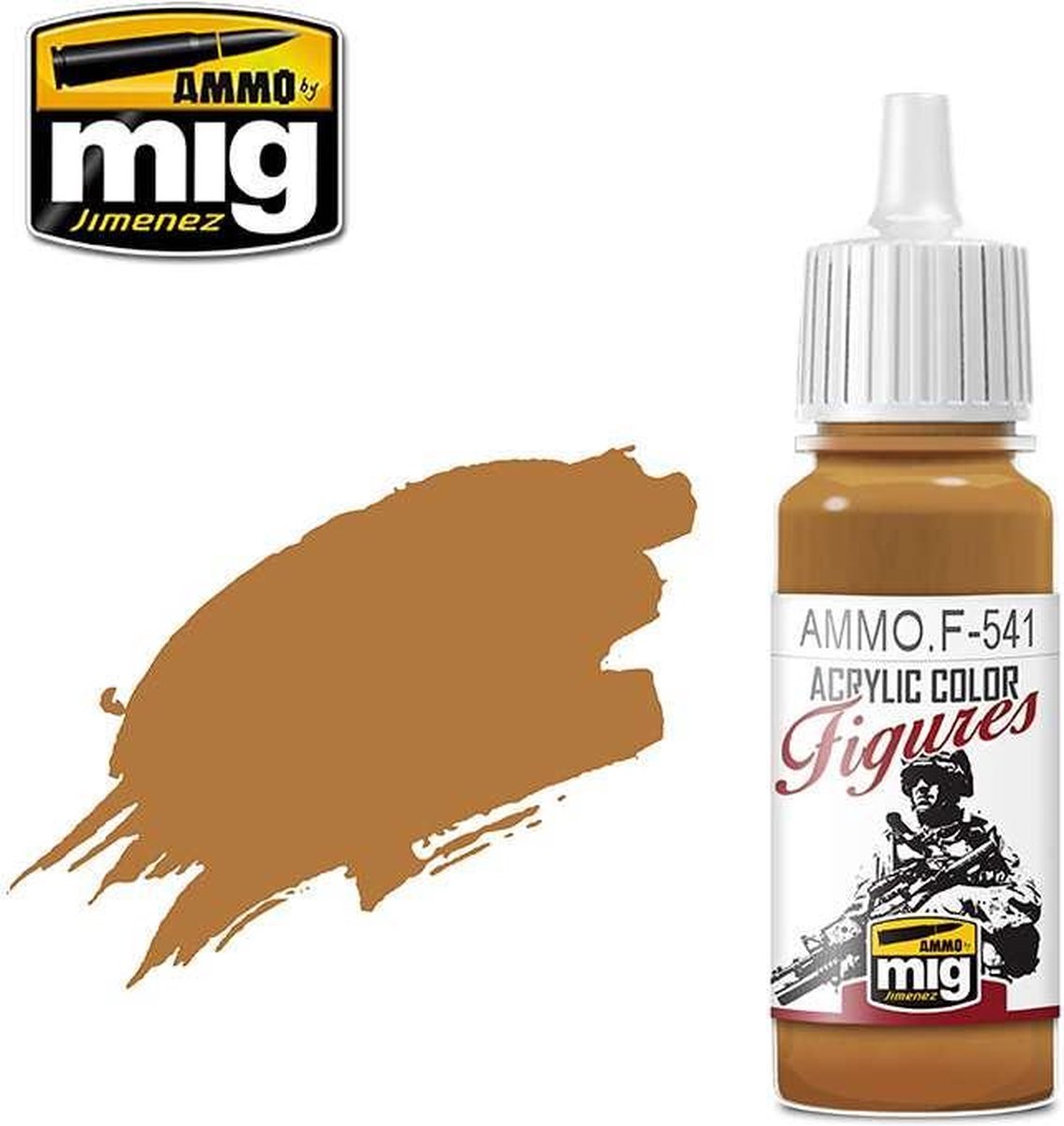 AMMO MIG F541 Figure Paints - Ochre Ochre - Acryl - 17ml Verf flesje