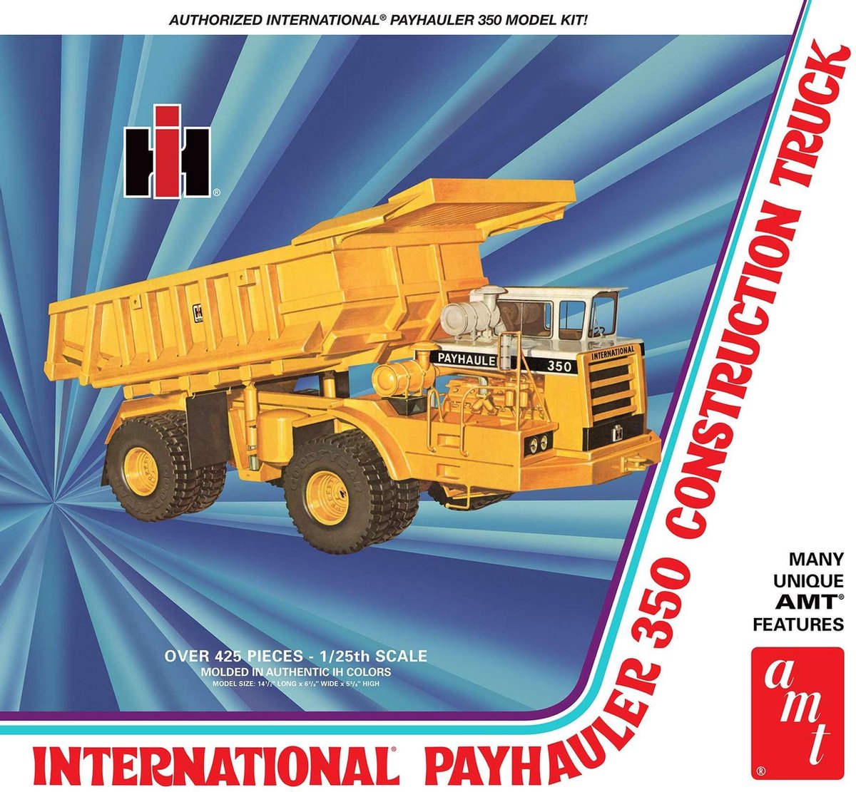 1:25 AMT 1209 International Payhauler 350 Truck Plastic kit