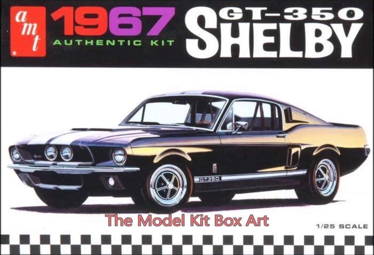 AMT Modelbouwdoos Shelby GT-350 (1967)