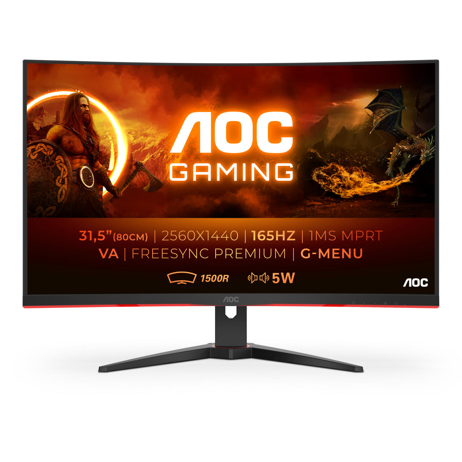 AOC CQ32G2SE monitor