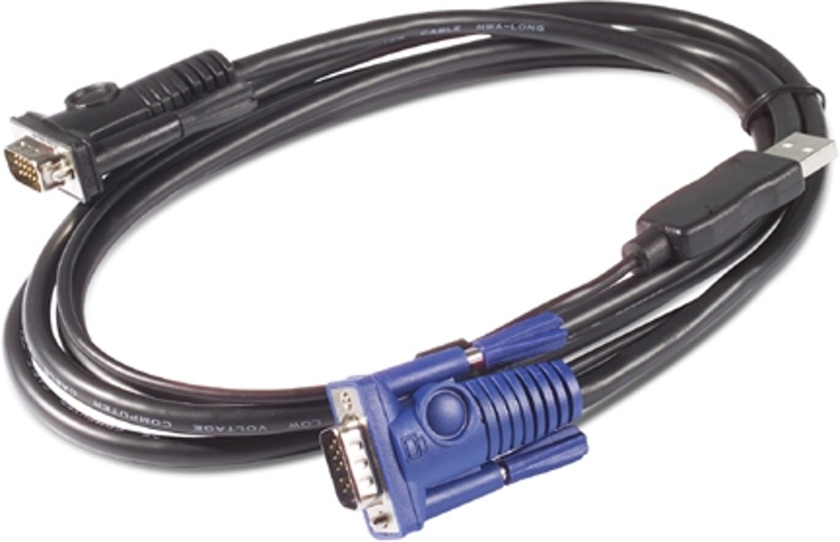 APC AP5253 1.83m Zwart toetsenbord-video-muis (kvm) kabel