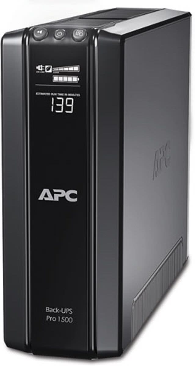 APC Back-UPS PRO 1500VA - Noodstroomvoeding / 6x penaarde / USB