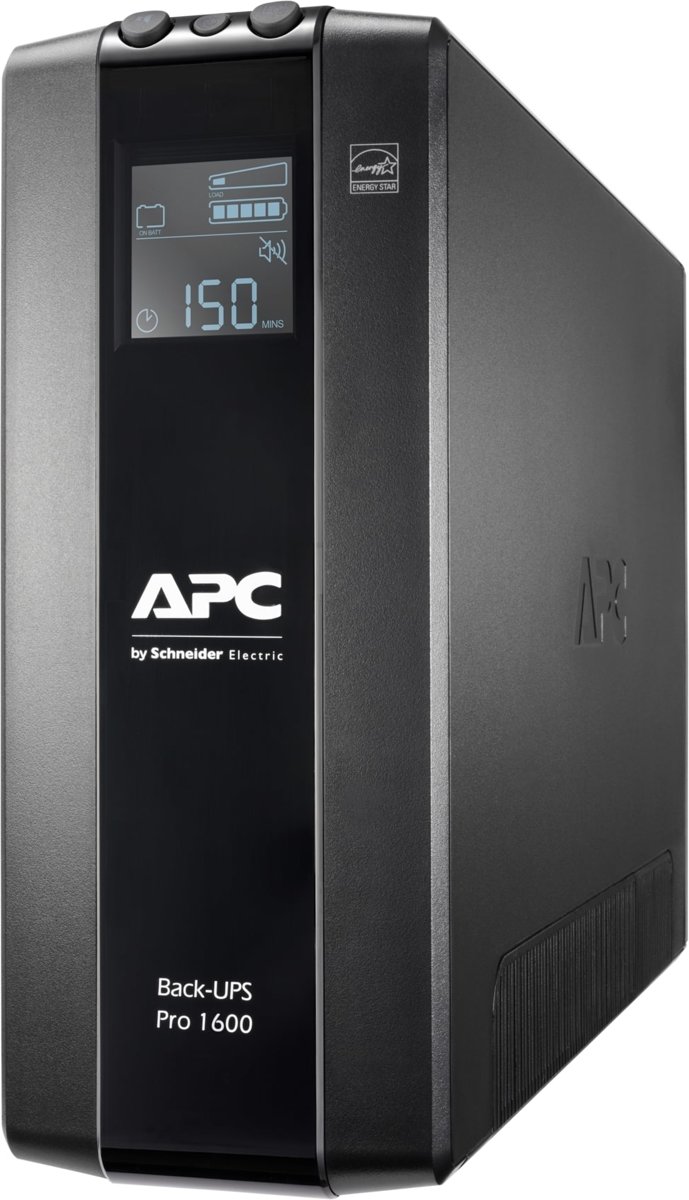 APC Back-UPS PRO BR1600MI - Noodstroomvoeding, 8x C13 uitgang, USB, 1600VA