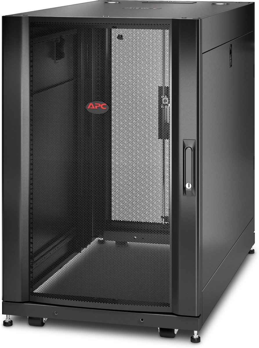 APC NetShelter SX AR3106 18U 600mm(b) x 1070mm(d) Serverrack inclusief zijkanten