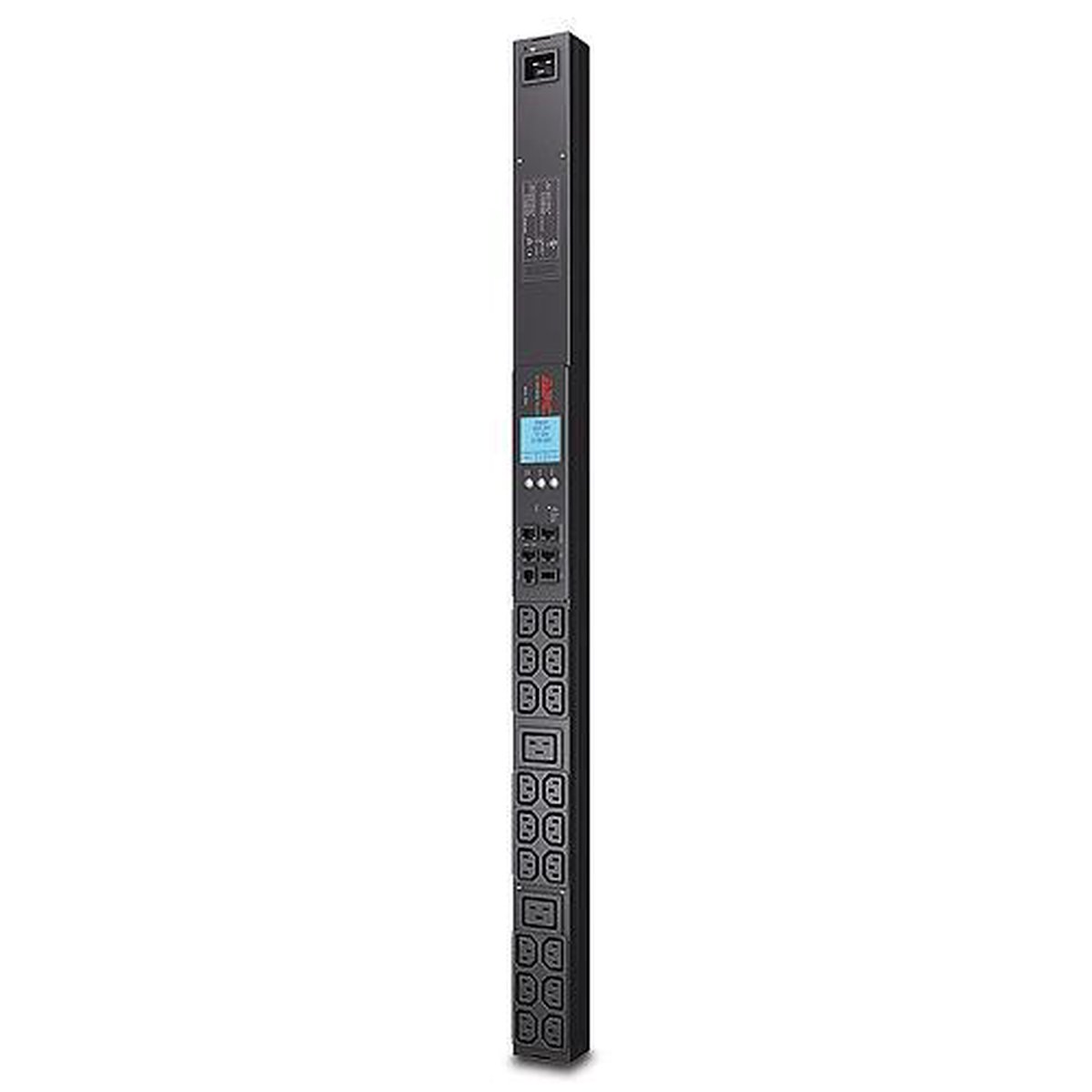 APC Rack PDU, Metered, ZeroU, 16A, 230V, (18x) C13 & (2x) C19