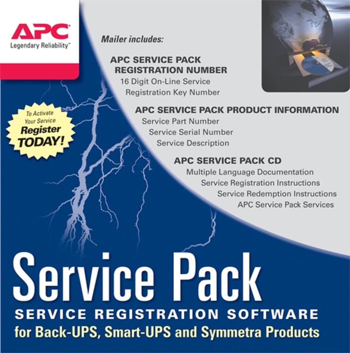 APC Service Pack-07: +3 jaar garantie upgrade