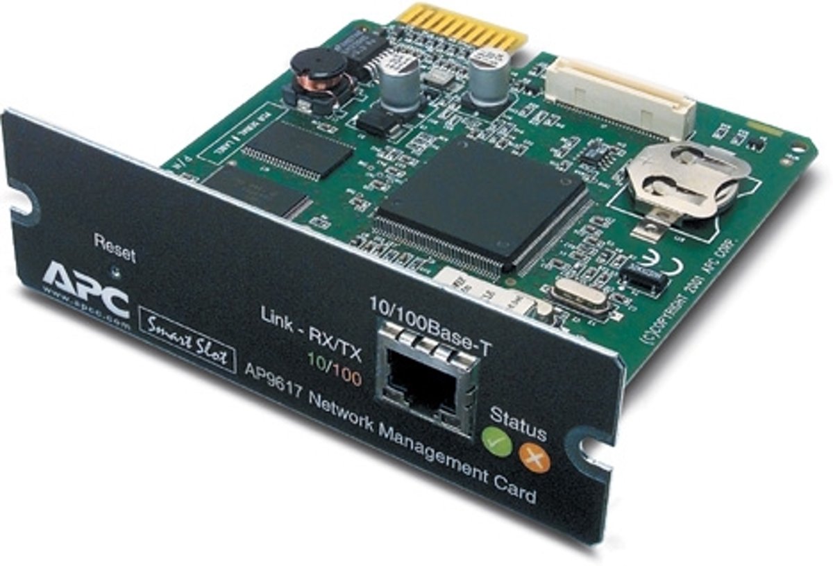 APC UPS Network Management Card 100Mbit/s netwerkkaart & -adapter