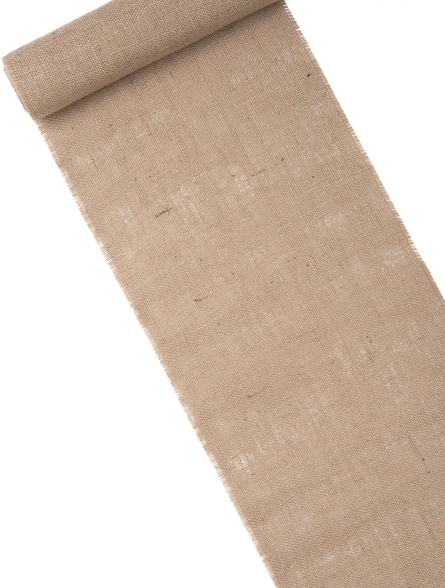 ARTYFETES - Natuurlijke jute tafelloper 30 x 5 m