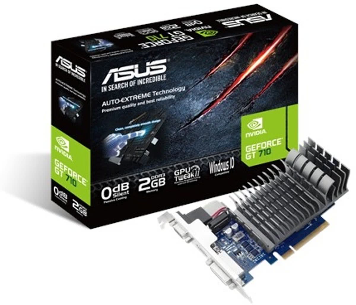 ASUS 710-2-SL GeForce GT 710 2GB GDDR3