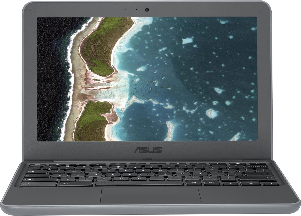 ASUS C202XA-GJ0010 Chromebook Grijs 29,5 cm (11.6) 1366 x 768 Pixels MediaTek 4 GB LPDDR3-SDRAM 32 GB eMMC Wi-Fi 5 (802.11ac) Chrome OS