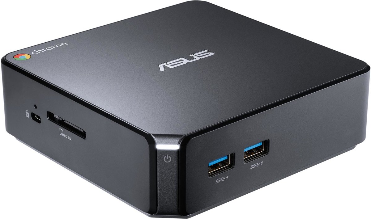 ASUS Chromebox CHROMEBOX3-N007U Intel® Celeron® 3865U 4 GB 32 GB Zwart Mini PC