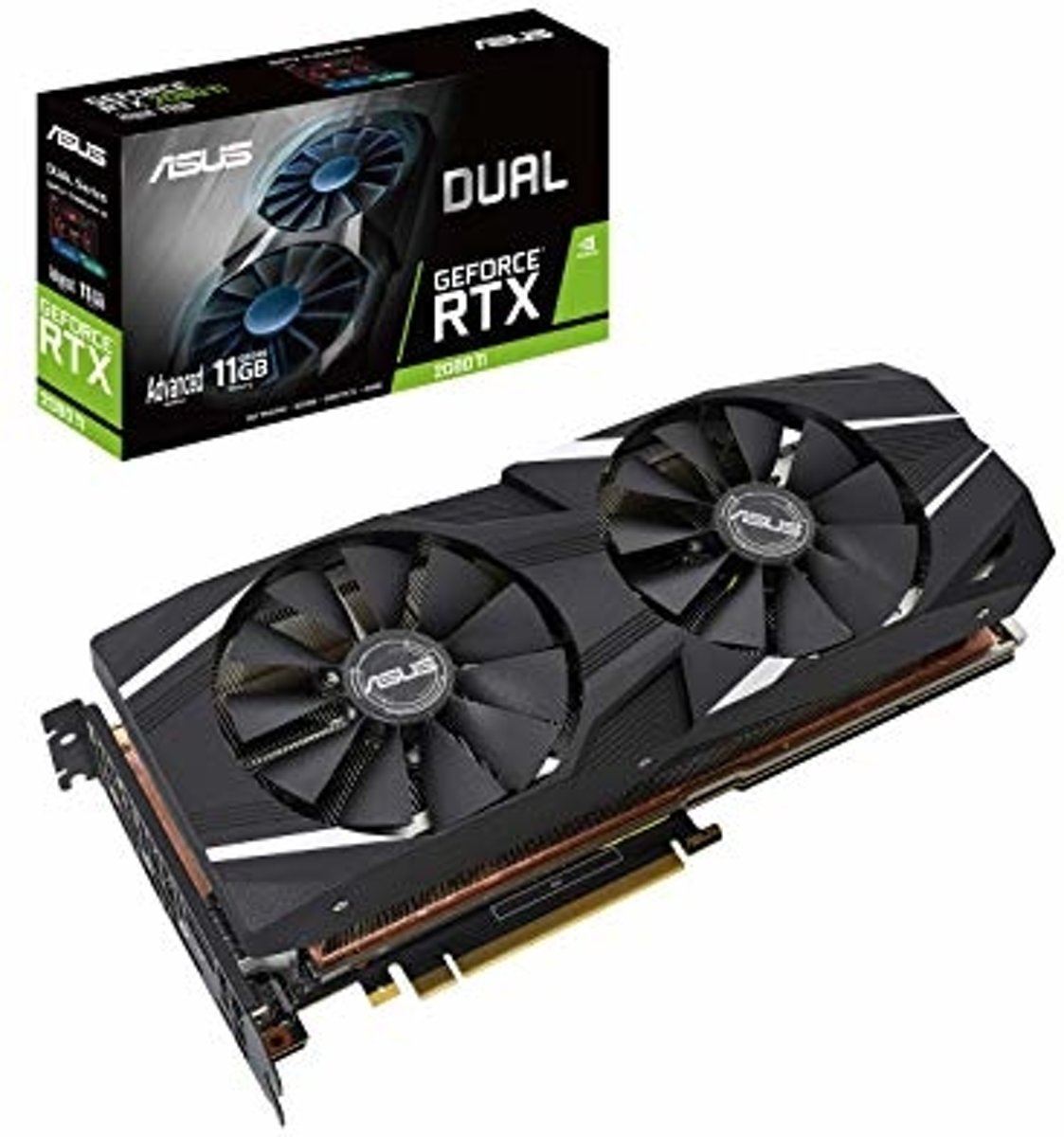 ASUS DUAL-RTX2080TI-A11G GeForce RTX 2080 Ti 11 GB GDDR6