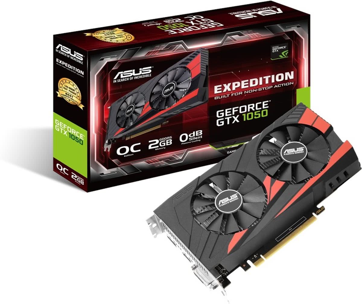 ASUS EX-GTX1050-O2G GeForce GTX 1050 2GB GDDR5