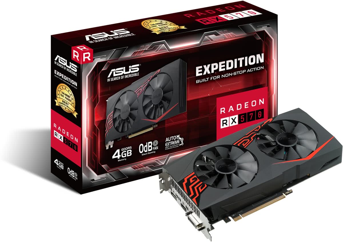 ASUS EX-RX570-4G Radeon RX 570 4GB GDDR5