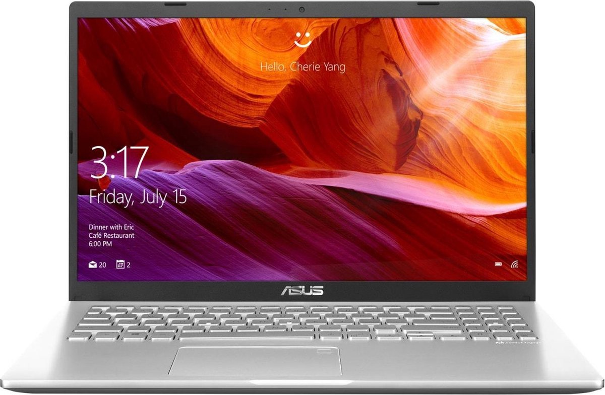 ASUS F509JA-EJ057T-BE Notebook Zilver 39,6 cm (15.6) 1920 x 1080 Pixels Intel® 10de generatie Core™ i7 8 GB DDR4-SDRAM 512 GB SSD Wi-Fi 5 (802.11ac) Windows 10 Home