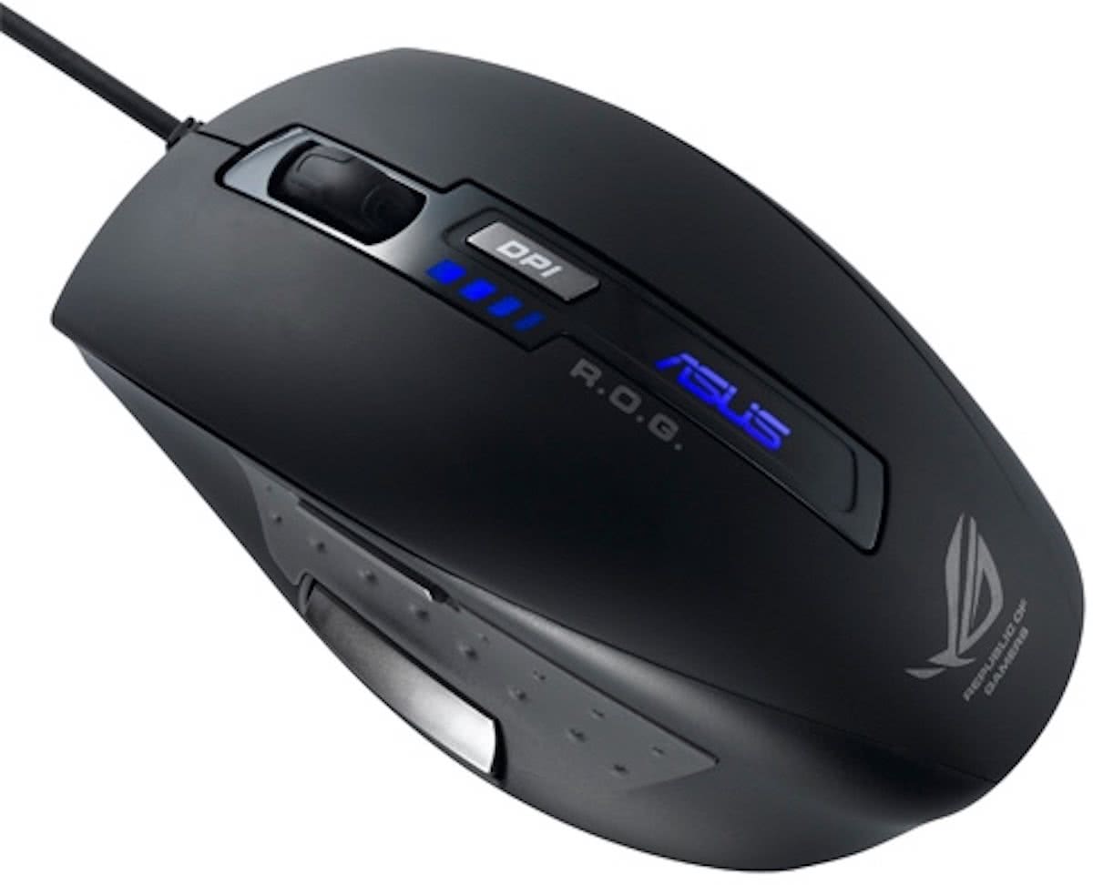 ASUS GX850 Gamemuis R.O.G Laser 5000DPI Zwart muis