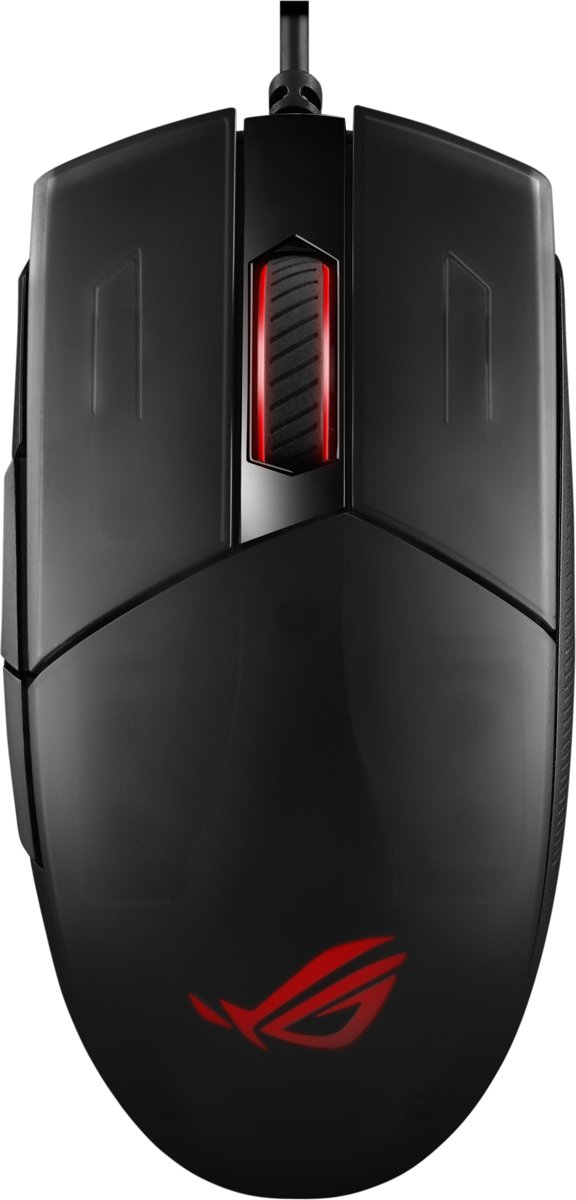 ASUS Impact II muis USB Optisch 6200 DPI Ambidextrous