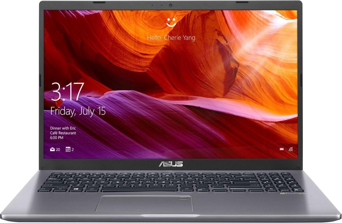 ASUS M509DA-EJ071T-BE Notebook Grijs 39,6 cm (15.6) 1920 x 1080 Pixels AMD Ryzen 7 8 GB DDR4-SDRAM 512 GB SSD Wi-Fi 5 (802.11ac) Windows 10 Home