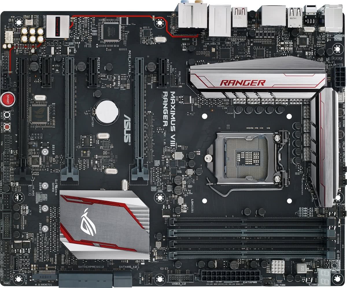 ASUS MAXIMUS VIII GENE Intel Z170 LGA 1151 (Socket H4) Micro ATX moederbord