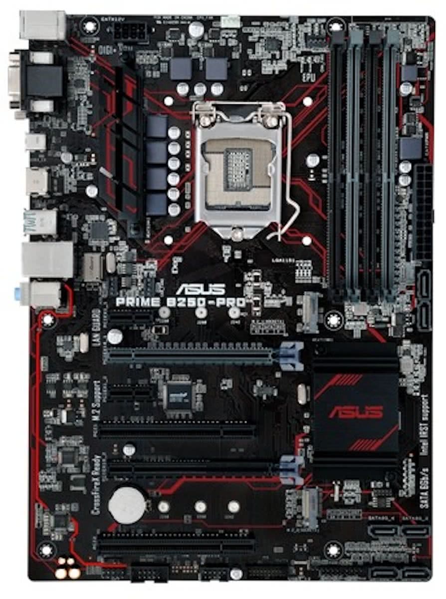 ASUS PRIME B250-PRO Intel B250 LGA 1151 (Socket H4) ATX moederbord