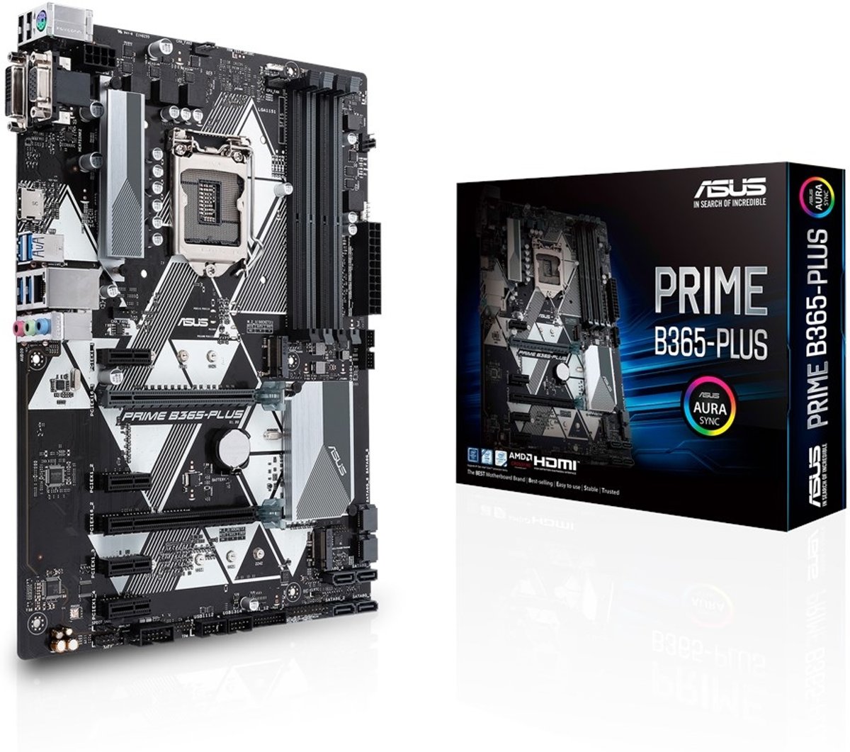 ASUS PRIME B365-PLUS moederbord LGA 1151 (Socket H4) ATX Intel B365