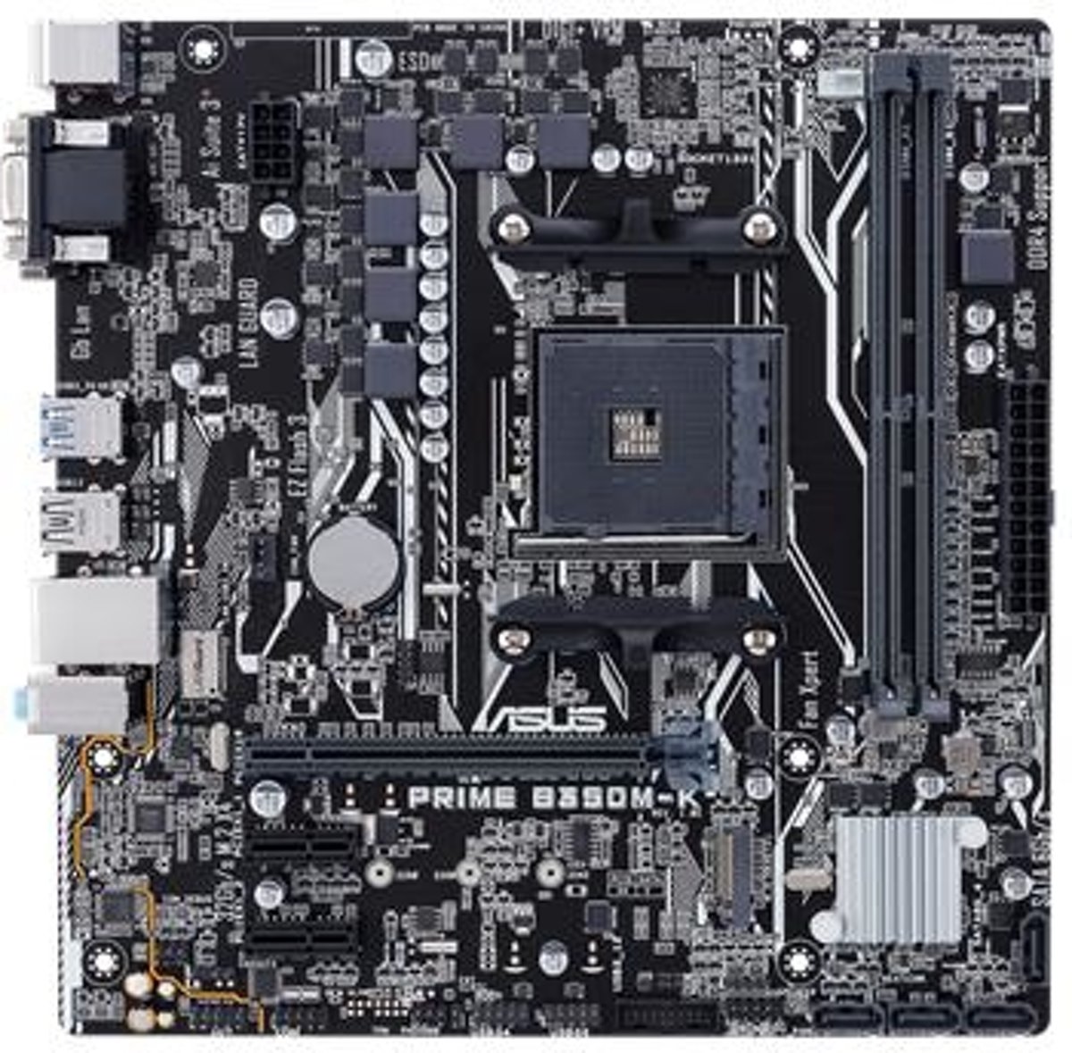 ASUS Prime B350M-E Socket AM4 AMD B350 Micro ATX