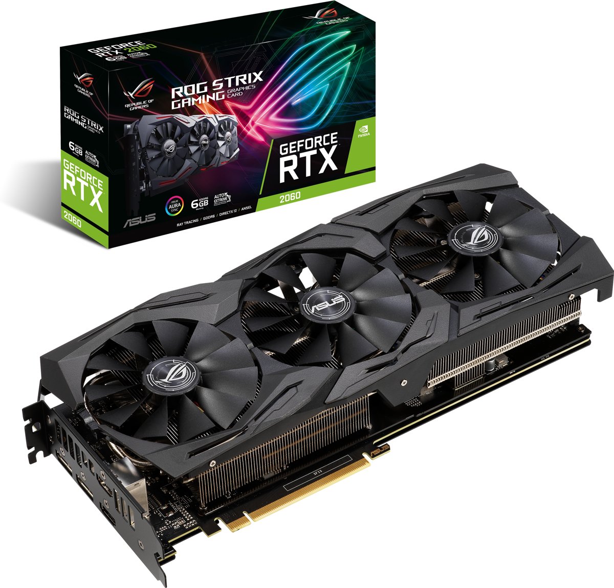 ASUS ROG -STRIX-RTX2060-6G-GAMING GeForce RTX 2060 6 GB GDDR6