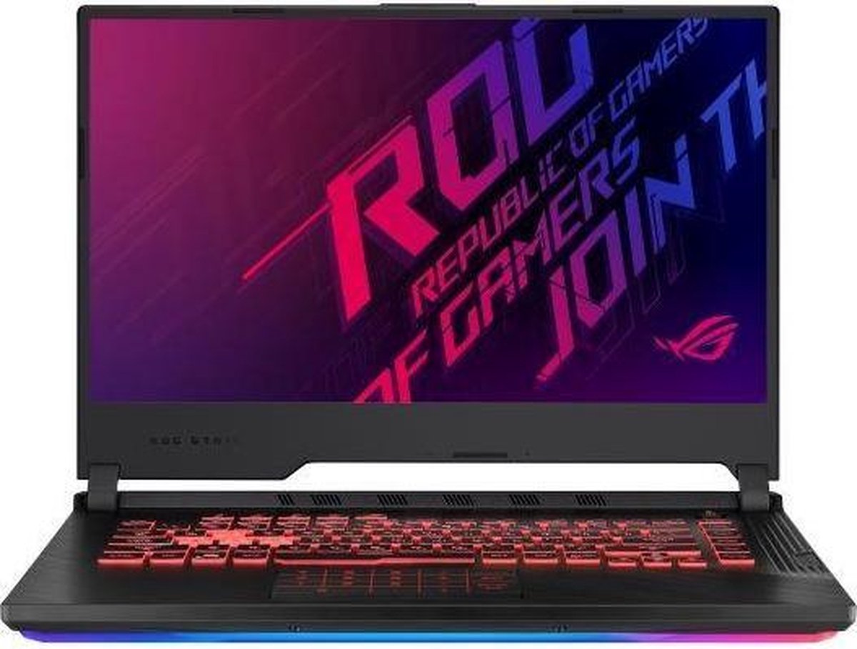 ASUS ROG Strix GL531GT-BQ067T Zwart Notebook 39,6 cm (15.6) 1920 x 1080 Pixels Intel® 9ste generatie Core™ i5 8 GB DDR4-SDRAM 512 GB SSD NVIDIA GeForce GTX 1650 Wi-Fi 5 (802.11ac) Windows 10 Home