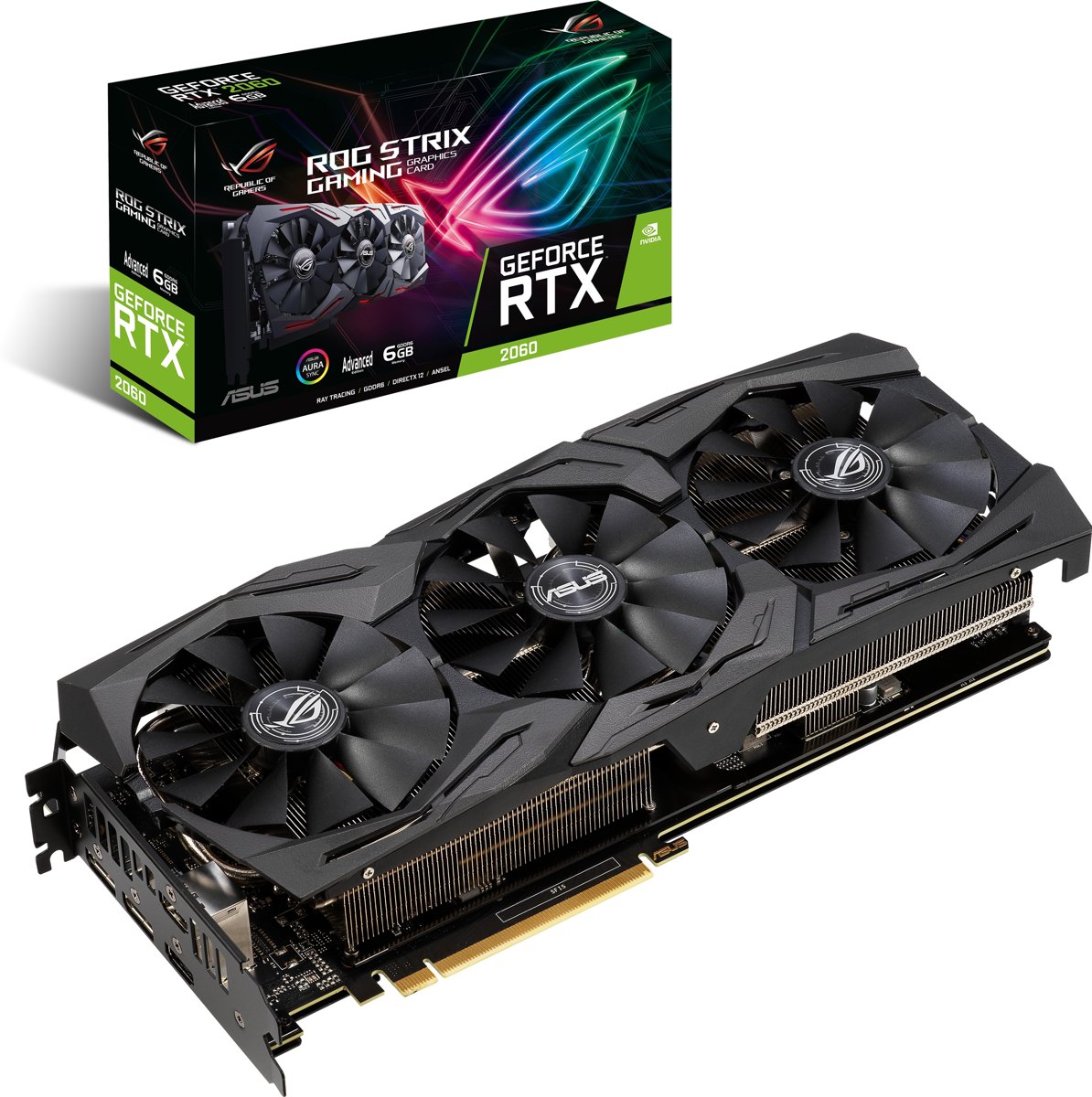 ASUS ROG Strix GeForce RTX 2060 Advanced edition Grafische kaart