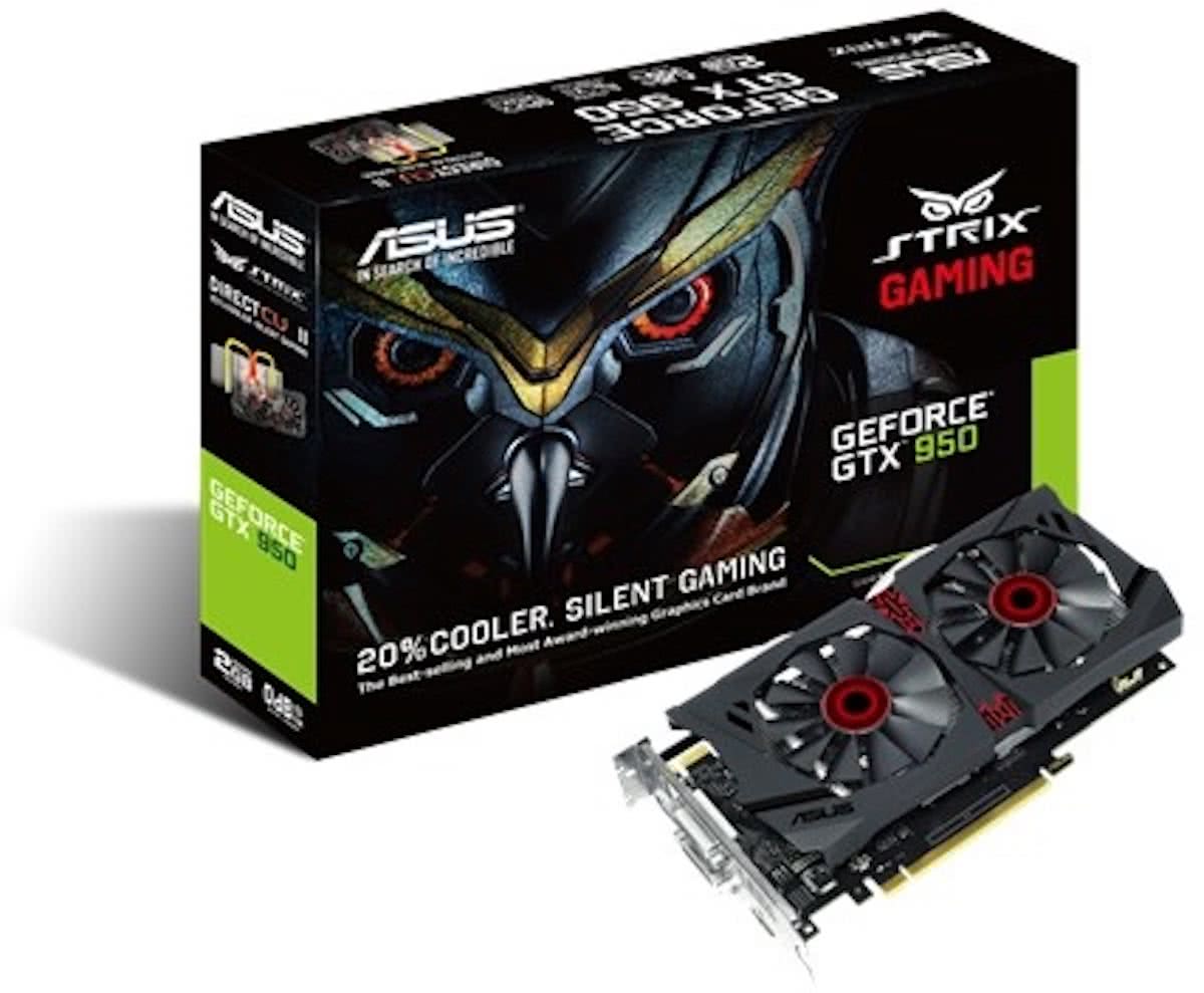 ASUS STRIX-GTX950-DC2-2GD5-GAMIN GeForce GTX 950 2GB GDDR5