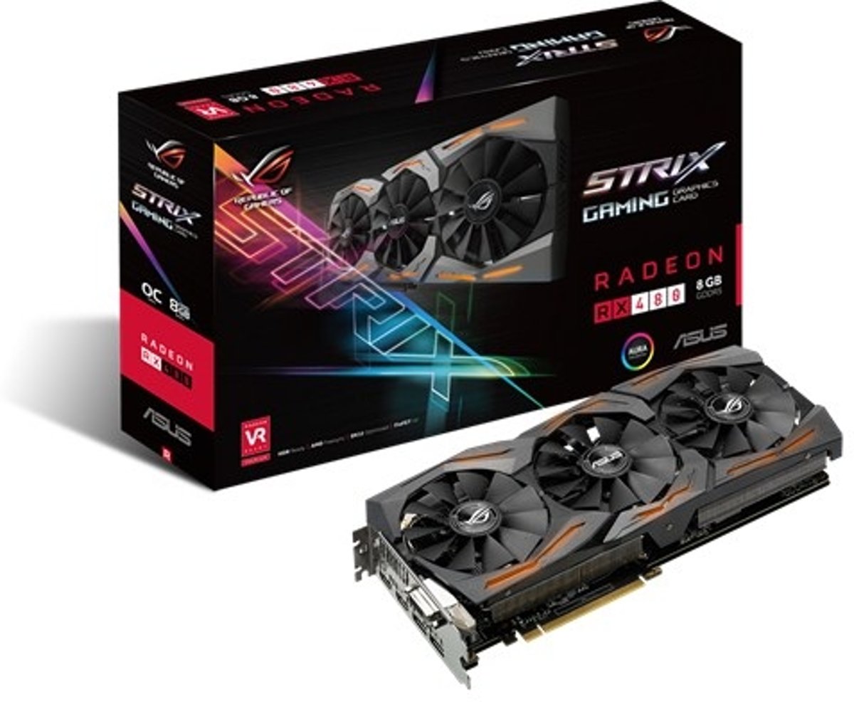 ASUS STRIX-RX480-O8G-GAMING Radeon RX 480 8GB GDDR5